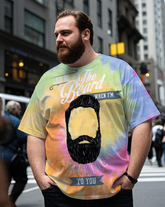 Look Me In The Beard When I'm Talking To You Men's Plus Size Short Sleeve T-Shirt